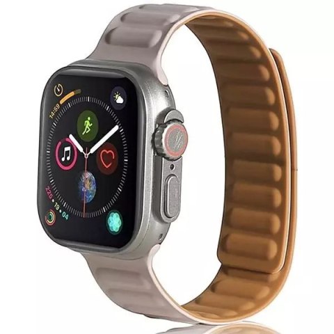 Beline Beline pasek Apple Watch Magnetic 42/44/45/49mm khaki Beline Beline pasek Apple Watch Magnetic 42/44/45/49mm khaki
