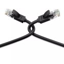 UGreen Płaski kabel sieciowy UGREEN LAN Ethernet Cat. 6 8m czarny (NW102)