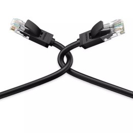 UGreen Płaski kabel sieciowy UGREEN LAN Ethernet Cat. 6 8m czarny (NW102)