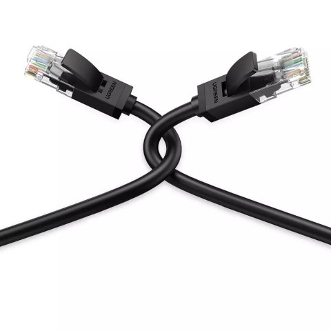 UGreen Płaski kabel sieciowy UGREEN LAN Ethernet Cat. 6 8m czarny (NW102) UGreen Płaski kabel sieciowy UGREEN LAN Ethernet Cat. 6 8m czarny (NW102)