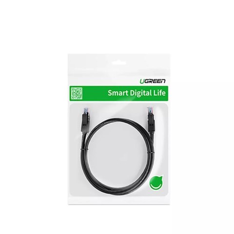 UGreen Płaski kabel sieciowy UGREEN LAN Ethernet Cat. 6 8m czarny (NW102) UGreen Płaski kabel sieciowy UGREEN LAN Ethernet Cat. 6 8m czarny (NW102)