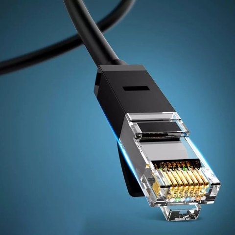 UGreen Płaski kabel sieciowy UGREEN LAN Ethernet Cat. 6 8m czarny (NW102) UGreen Płaski kabel sieciowy UGREEN LAN Ethernet Cat. 6 8m czarny (NW102)