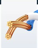 UGreen Ugreen kabel przewód internetowy sieciowy Ethernet patchcord RJ45 Cat 6 UTP 1000Mbps 2m czarny (20160)