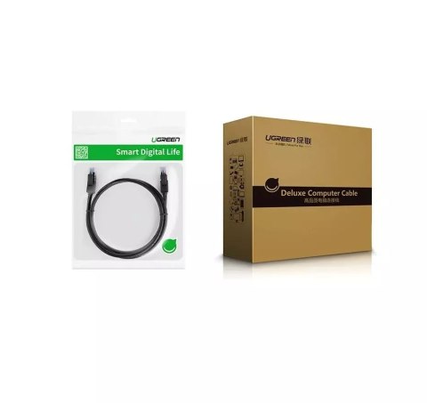 UGreen Ugreen kabel przewód internetowy sieciowy Ethernet patchcord RJ45 Cat 6 UTP 1000Mbps 2m czarny (20160) UGreen Ugreen kabel przewód internetowy sieciowy Ethernet patchcord RJ45 Cat 6 UTP 1000Mbps 2m czarny (20160)