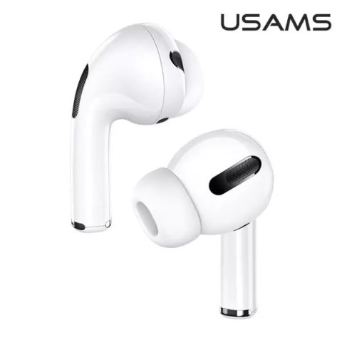 Usams Słuchawki Bluetooth 5.0 USAMS TWS Emall Series bezprzewodowe biały/white BHUYM01 (US-YM001) Usams Słuchawki Bluetooth 5.0 USAMS TWS Emall Series bezprzewodowe biały/white BHUYM01 (US-YM001)