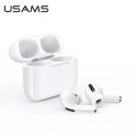 Usams Słuchawki Bluetooth 5.0 USAMS TWS Emall Series bezprzewodowe biały/white BHUYM01 (US-YM001)