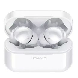 Usams Słuchawki Bluetooth 5.0 USAMS TWS LY series ANC bezprzewodowe biały/white BHULY06