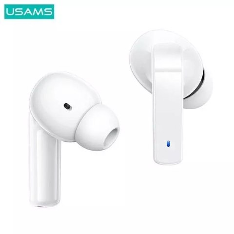 Usams Słuchawki Bluetooth 5.0 USAMS TWS LY series ANC bezprzewodowe biały/white BHULY06 Usams Słuchawki Bluetooth 5.0 USAMS TWS LY series ANC bezprzewodowe biały/white BHULY06