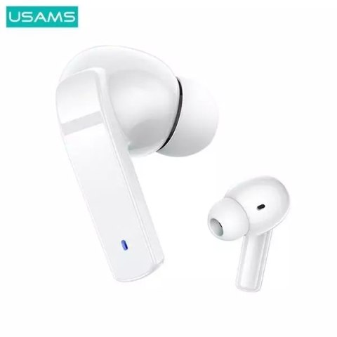 Usams Słuchawki Bluetooth 5.0 USAMS TWS LY series ANC bezprzewodowe biały/white BHULY06 Usams Słuchawki Bluetooth 5.0 USAMS TWS LY series ANC bezprzewodowe biały/white BHULY06