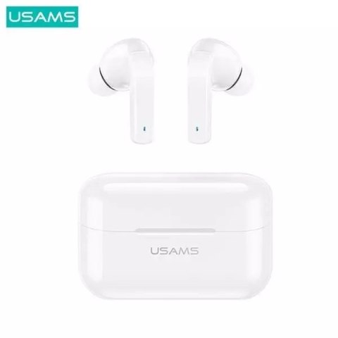 Usams Słuchawki Bluetooth 5.0 USAMS TWS LY series ANC bezprzewodowe biały/white BHULY06 Usams Słuchawki Bluetooth 5.0 USAMS TWS LY series ANC bezprzewodowe biały/white BHULY06