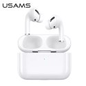 Usams Słuchawki Bluetooth 5.0 USAMS TWS YS series bezprzewodowe biały/white BHUYS01