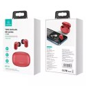 Usams Słuchawki Bluetooth 5.1 USAMS TWS BH series bezprzewodowe czerwony/red BHUBH03