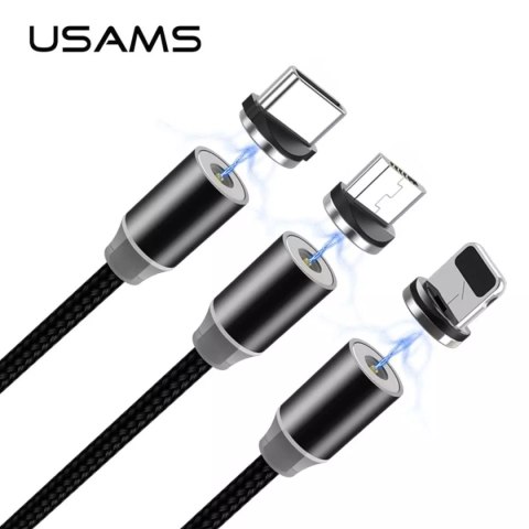 Usams USAMS Adapter magnetyczny Lightning bulk srebrny/silver SJ157USBTA (US-SJ157) Usams USAMS Adapter magnetyczny Lightning bulk srebrny/silver SJ157USBTA (US-SJ157)