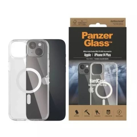PanzerGlass Etui PanzerGlass HardCase do iPhone 14 Plus 6,7" MagSafe Antibacterial Military grade transparent 0411