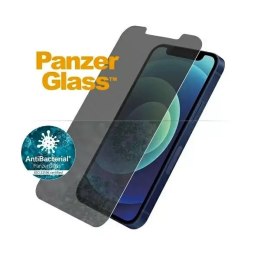 PanzerGlass Szkło PanzerGlass Standard Super+ do iPhone 12 Mini Privacy Antibacterial