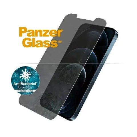 PanzerGlass Szkło PanzerGlass Standard Super+ do iPhone 12 Pro Max Privacy Antibacterial PanzerGlass Szkło PanzerGlass Standard Super+ do iPhone 12 Pro Max Privacy Antibacterial