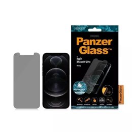 PanzerGlass Szkło PanzerGlass Standard Super+ do iPhone 12/12 Pro Privacy Antibacterial
