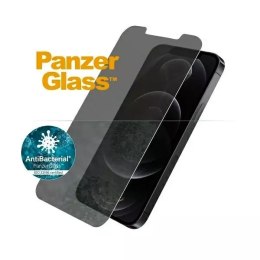 PanzerGlass Szkło PanzerGlass Standard Super+ do iPhone 12/12 Pro Privacy Antibacterial
