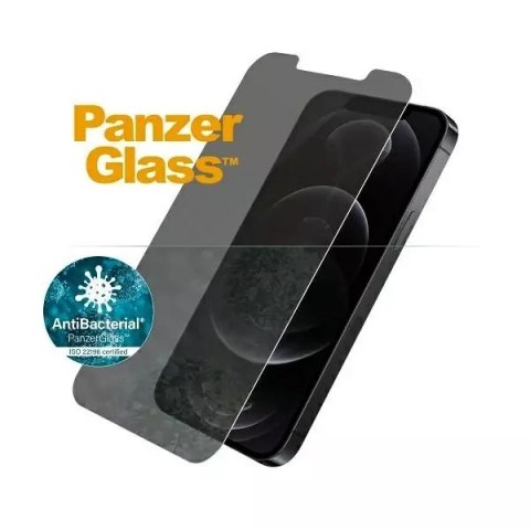 PanzerGlass Szkło PanzerGlass Standard Super+ do iPhone 12/12 Pro Privacy Antibacterial PanzerGlass Szkło PanzerGlass Standard Super+ do iPhone 12/12 Pro Privacy Antibacterial