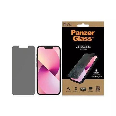 PanzerGlass Szkło PanzerGlass Standard Super+ do iPhone 13 Mini 5,4" Privacy Antibacterial P2741 PanzerGlass Szkło PanzerGlass Standard Super+ do iPhone 13 Mini 5,4" Privacy Antibacterial P2741
