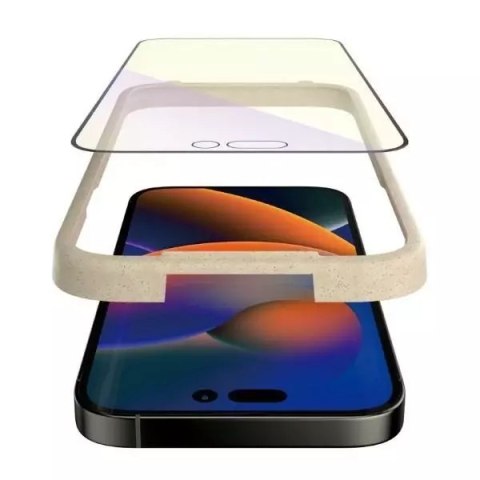 PanzerGlass Szkło PanzerGlass Ultra-Wide Fit do iPhone 14 Pro Max 6,7" Screen Protection Antibacterial Easy Aligner Included Anti-blue light PanzerGlass Szkło PanzerGlass Ultra-Wide Fit do iPhone 14 Pro Max 6,7" Screen Protection Antibacterial Easy Aligner Included Anti-blue light