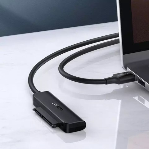 UGreen Adapter UGREEN przejściówka dysku HDD SSD 2,5'' SATA III 3.0 - USB 3.2 Gen 1 (SuperSpeed USB 5 Gbps) czarny (70609 CM321) UGreen Adapter UGREEN przejściówka dysku HDD SSD 2,5'' SATA III 3.0 - USB 3.2 Gen 1 (SuperSpeed USB 5 Gbps) czarny (70609 CM321)