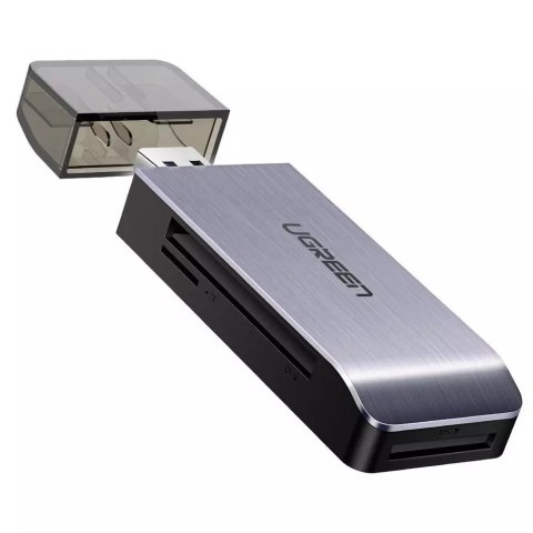 UGreen Czytnik kart UGREEN SD / micro SD / CF / MS na USB 3.0 szary (50541) UGreen Czytnik kart UGREEN SD / micro SD / CF / MS na USB 3.0 szary (50541)