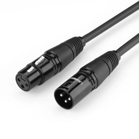 UGreen Przedłużacz UGREEN kabel audio przewód mikrofonowy do mikrofonu XLR (żeński) - XLR (męski) 2 m (AV130) UGreen Przedłużacz UGREEN kabel audio przewód mikrofonowy do mikrofonu XLR (żeński) - XLR (męski) 2 m (AV130)