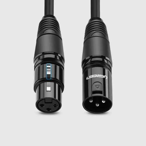 UGreen Przedłużacz UGREEN kabel audio przewód mikrofonowy do mikrofonu XLR (żeński) - XLR (męski) 2 m (AV130) UGreen Przedłużacz UGREEN kabel audio przewód mikrofonowy do mikrofonu XLR (żeński) - XLR (męski) 2 m (AV130)