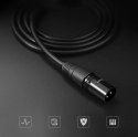 UGreen Przedłużacz UGREEN kabel audio przewód mikrofonowy do mikrofonu XLR (żeński) - XLR (męski) 2 m (AV130)