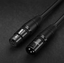 UGreen Przedłużacz UGREEN kabel audio przewód mikrofonowy do mikrofonu XLR (żeński) - XLR (męski) 2 m (AV130)