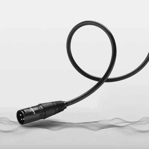 UGreen Przedłużacz UGREEN kabel audio przewód mikrofonowy do mikrofonu XLR (żeński) - XLR (męski) 2 m (AV130) UGreen Przedłużacz UGREEN kabel audio przewód mikrofonowy do mikrofonu XLR (żeński) - XLR (męski) 2 m (AV130)
