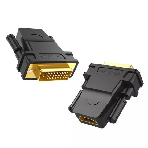 UGreen Przejściówka UGREEN HDMI (żeński) - DVI 24+1 (męski) FHD 60 Hz czarny (20124) UGreen Przejściówka UGREEN HDMI (żeński) - DVI 24+1 (męski) FHD 60 Hz czarny (20124)
