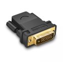 UGreen Przejściówka UGREEN HDMI (żeński) - DVI 24+1 (męski) FHD 60 Hz czarny (20124)