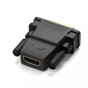 UGreen Przejściówka UGREEN HDMI (żeński) - DVI 24+1 (męski) FHD 60 Hz czarny (20124)