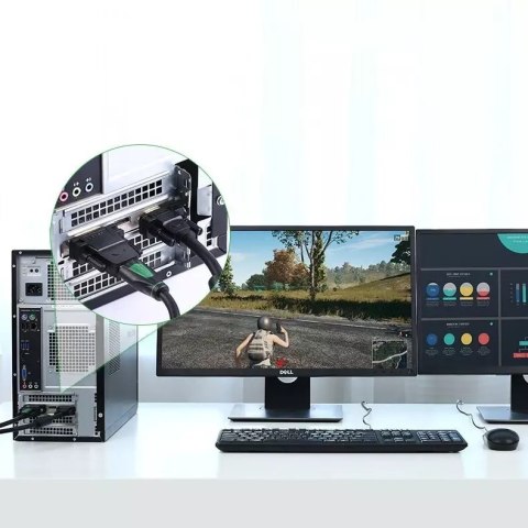 UGreen Przejściówka UGREEN HDMI (żeński) - DVI 24+1 (męski) FHD 60 Hz czarny (20124) UGreen Przejściówka UGREEN HDMI (żeński) - DVI 24+1 (męski) FHD 60 Hz czarny (20124)