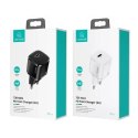 Usams USAMS Ładowarka sieciowa 1x USB-C T36 mini 20W (only head) PD3.0 Fast Charging biały/white CC124TC02 (US-CC124)