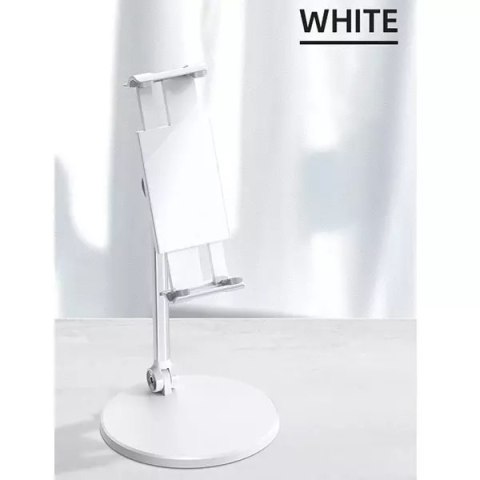 Usams USAMS Uchwyt biurkowy na telefon/tablet biały/white ZJ057ZJ02 (US-ZJ057) Metal Usams USAMS Uchwyt biurkowy na telefon/tablet biały/white ZJ057ZJ02 (US-ZJ057) Metal
