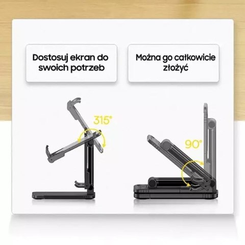 Usams USAMS Uchwyt biurkowy na telefon/tablet biały/white ZJ059ZJ02 (US-ZJ059) Usams USAMS Uchwyt biurkowy na telefon/tablet biały/white ZJ059ZJ02 (US-ZJ059)