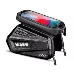 Wildman Etui/uchwyt rowerowy WILDMAN XXL ES6 sakwa na ramę czarna/black