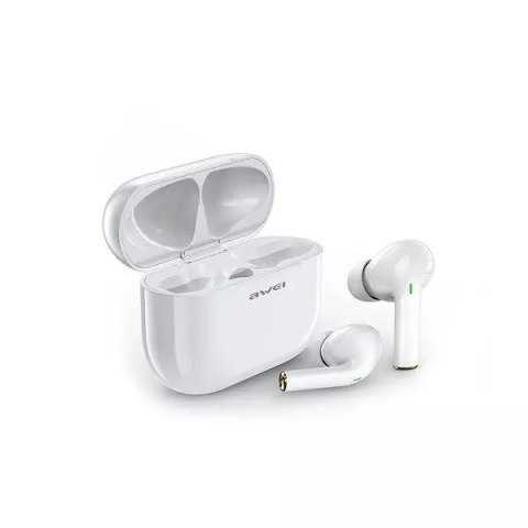 Awei AWEI Słuchawki bezprzewodowe Bluetooth 5.0 T29 TWS + stacja dokująca Białe Awei AWEI Słuchawki bezprzewodowe Bluetooth 5.0 T29 TWS + stacja dokująca Białe
