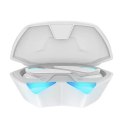 Awei AWEI słuchawki Bluetooth 5.0 T23 TWS + stacja dokująca gamingowe biały/white