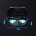 Awei AWEI słuchawki Bluetooth 5.0 T23 TWS + stacja dokująca gamingowe biały/white