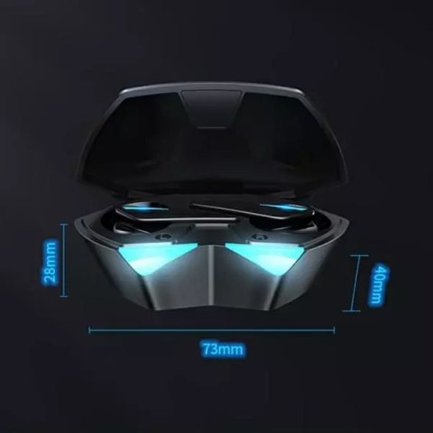 Awei AWEI słuchawki Bluetooth 5.0 T23 TWS + stacja dokująca gamingowe biały/white Awei AWEI słuchawki Bluetooth 5.0 T23 TWS + stacja dokująca gamingowe biały/white
