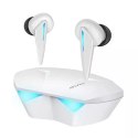Awei AWEI słuchawki Bluetooth 5.0 T23 TWS + stacja dokująca gamingowe biały/white