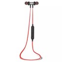 Awei AWEI słuchawki sportowe Bluetooth B923BL czerwony/red magnetyczne