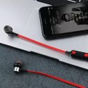 Awei AWEI słuchawki sportowe Bluetooth B923BL czerwony/red magnetyczne