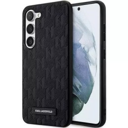 Karl Lagerfeld Karl Lagerfeld KLHCS23SSAKLHPK do Samsung Galaxy S23 S911 hardcase czarny/black Saffiano Mono Metal Logo