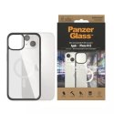 PanzerGlass Etui PanzerGlass ClearCase MagSafe do iPhone 14/13 6,1" Antibacterial czarny/black 0413