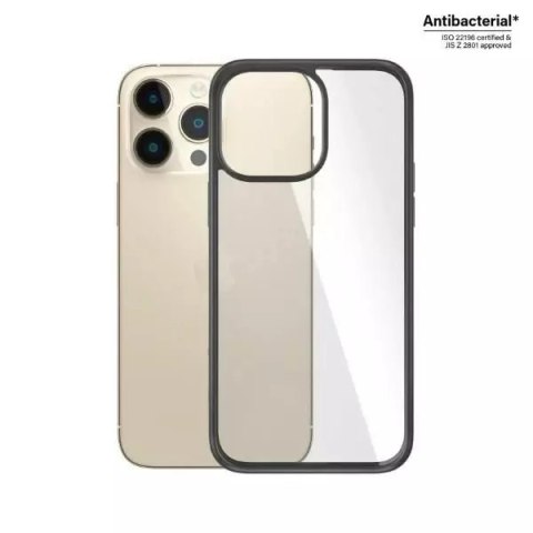 PanzerGlass Etui PanzerGlass ClearCase do iPhone 14 Pro Max 6,7" Antibacterial czarny/black 0408 PanzerGlass Etui PanzerGlass ClearCase do iPhone 14 Pro Max 6,7" Antibacterial czarny/black 0408